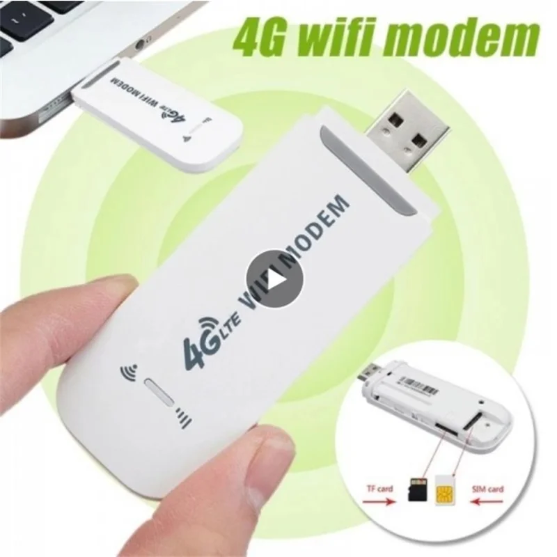 4G USB модем Wi Fi роутер мобильный широкополосный 100 Мбит/с адаптер точка доступа