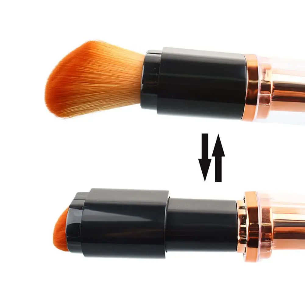 

1PCS Double Headed Foundation Loose Powder Makeup Brush Makeup Brushes Flat Kit Make up Brushes Pincel Maquiagem