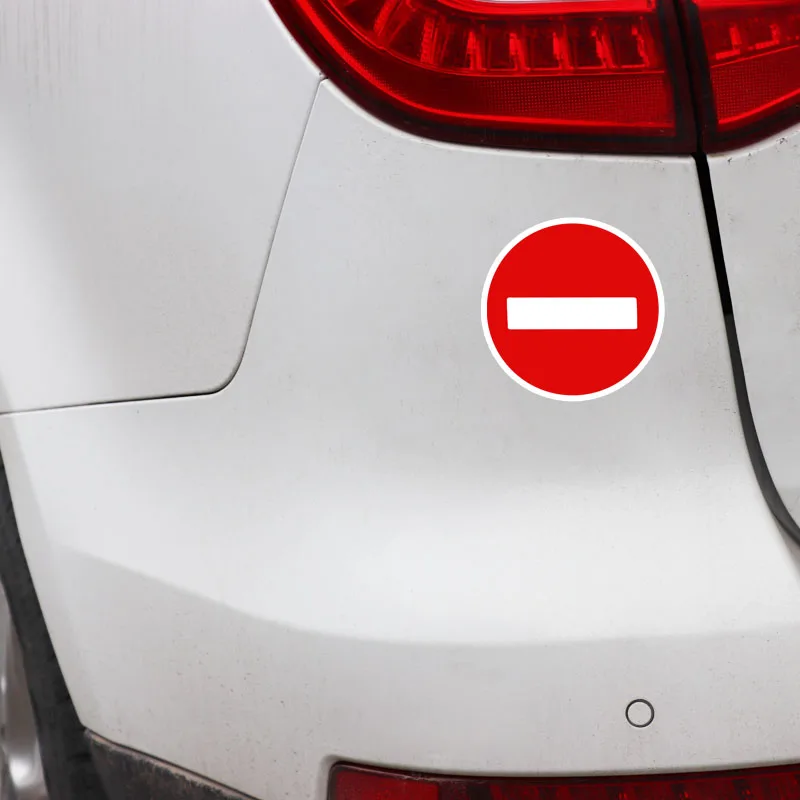 

Traffic safety signs Car Sticker and Decals Car Decorative Supplies accessory car interior Vinyl Motorcycles Car Stickers