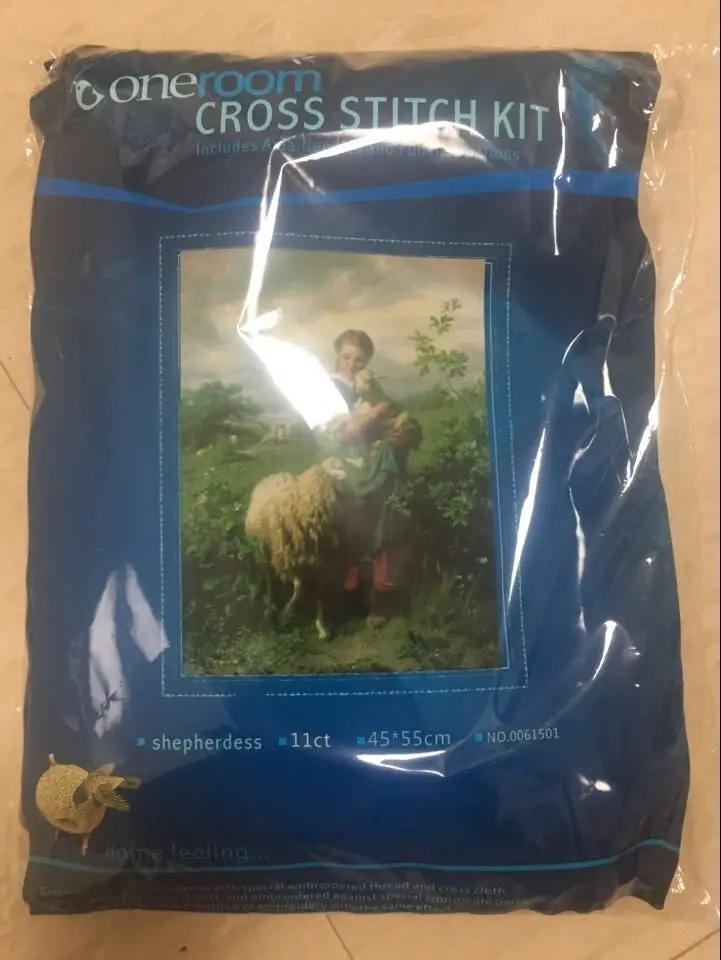 Новинка Набор для вышивки крестиком 14 ct DMC декоративное искусство ручной работы