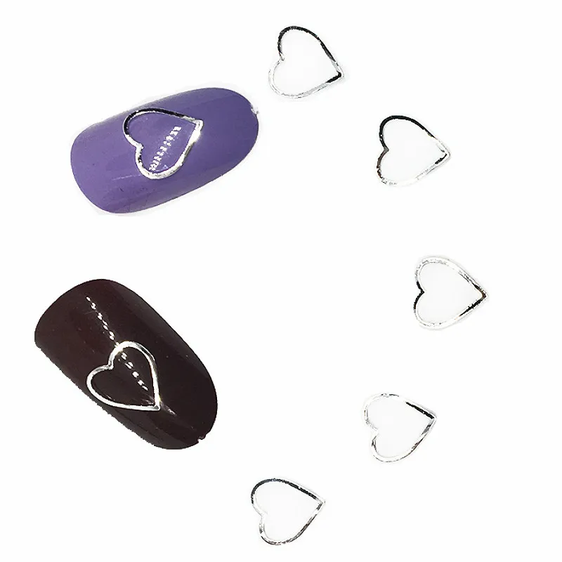 50 шт. золотые украшения для дизайна ногтей 3d большие наклейки гибридные