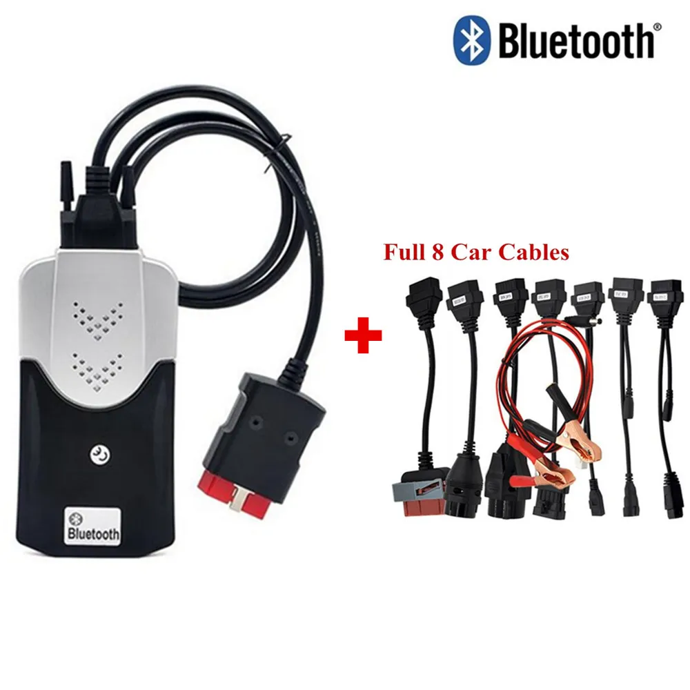 Новинка 2019 диагностический инструмент VD DS150E vci obd2 obdii с bluetooth-сканером генератора