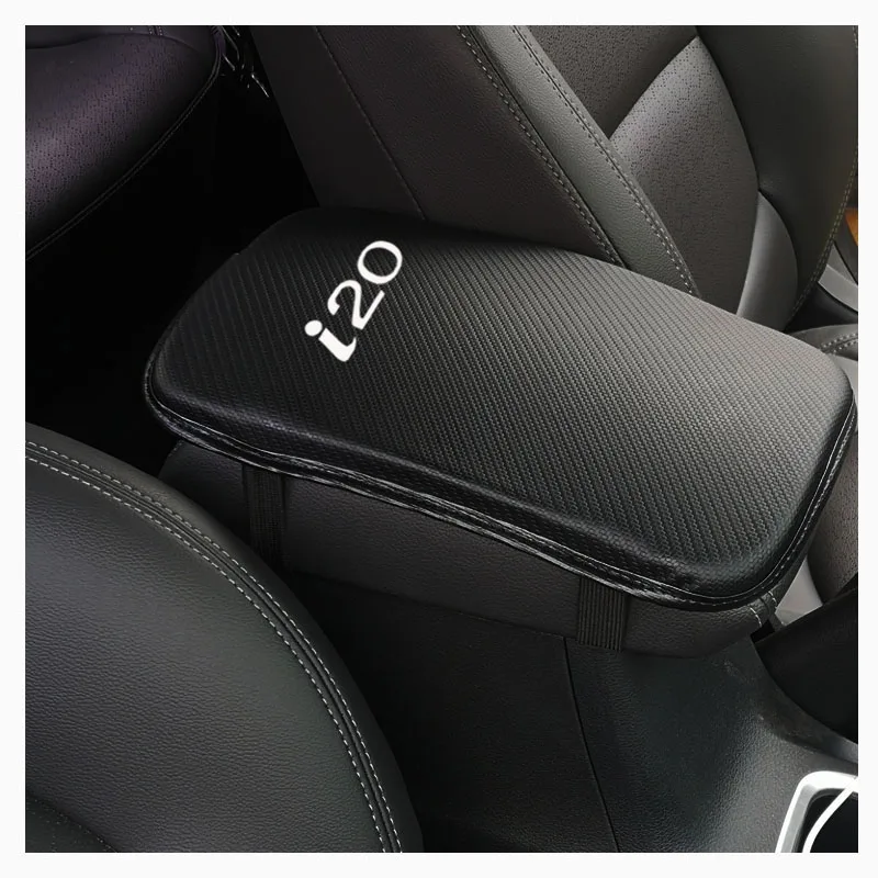 Подлокотник из углеродного волокна для Hyundai I20 автомобильный подлокотник