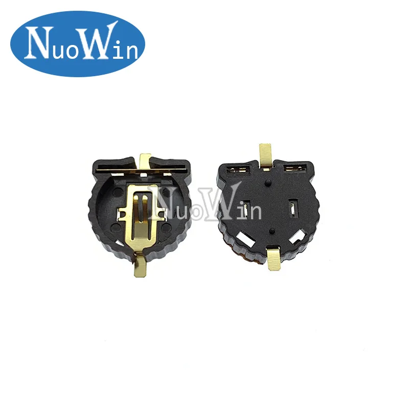 10 шт Кнопка компьютера 3V держатель аккумулятора Соединительный корпус розетки