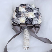 diamond wedding bridal bouquets romantic bridesmaid bouquet holding fowers flores%c2%a0de%c2%a0boda handmade w373d