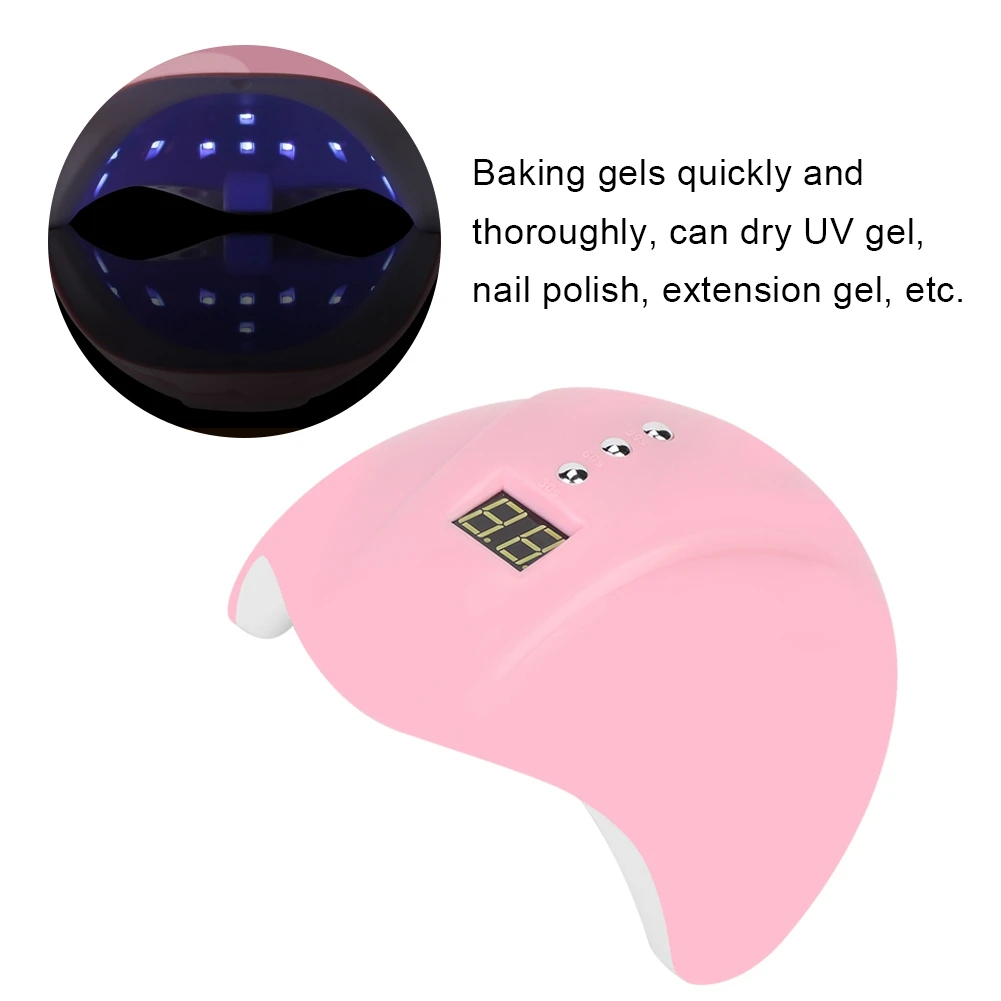 36 Вт 12 Светодиодный светильник для маникюра Сушилка ногтей УФ лампа приуроченный