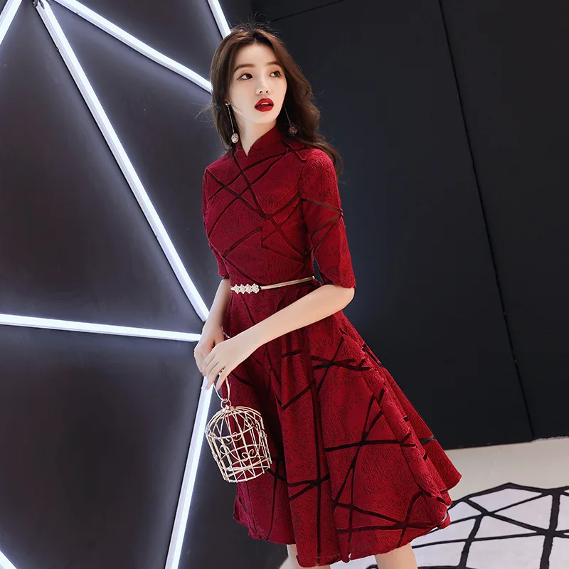 Женское платье для выпускного вечера в Восточном китайском стиле | Тематическая