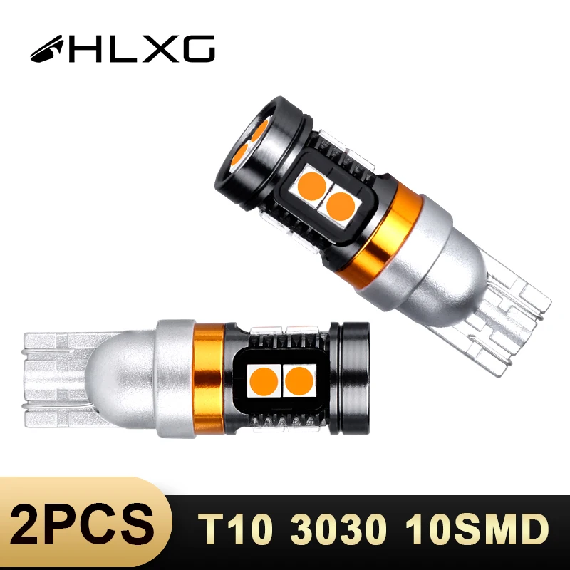 Hlxg 2 шт T10 W5W LED для багажника свет 3030 SMD авто интерьер автомобиля Купол двери