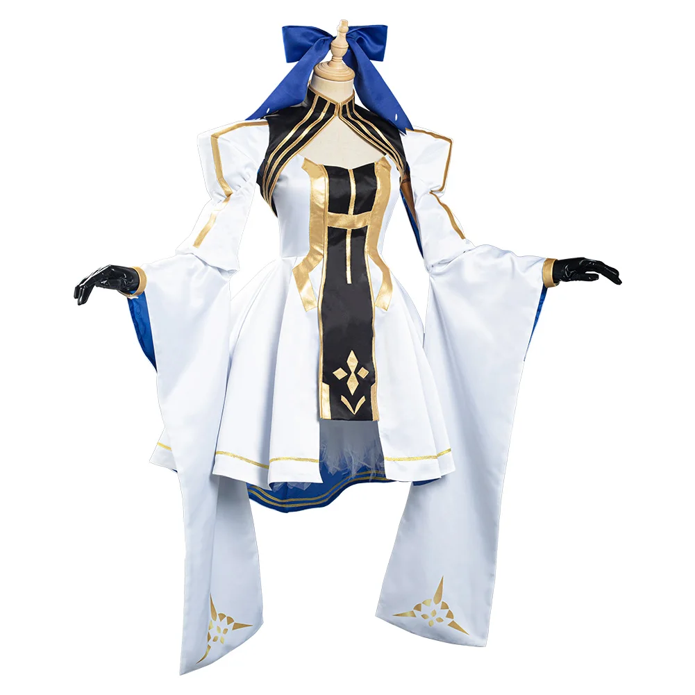 Fate Grand Order Cosplay FGO Altria Pendragon косплей костюм кимоно платье наряды для взрослых на
