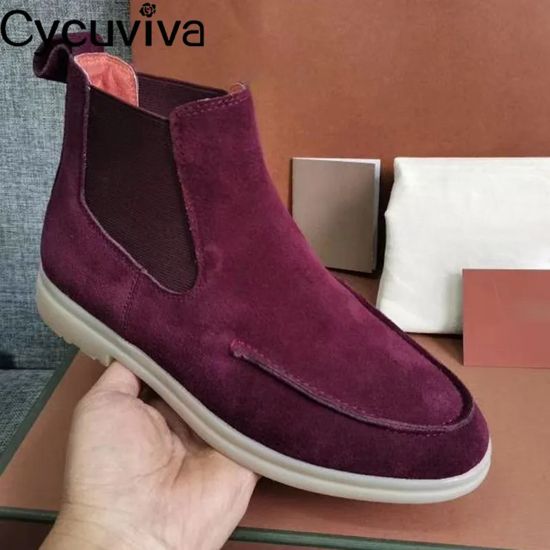 Популярные черные детские замшевые модельные повседневные ботинки с круглым