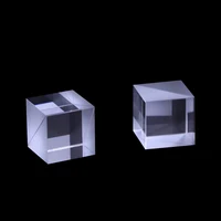 50*50*50mm Beam Splitter Prism N-BK7 Optical Glass Cube Dichroic Dispersion Splitting Ratio 50:50 optical instrument