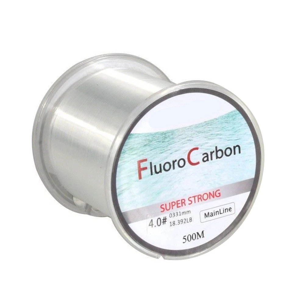 Леска рыболовная 500 м из нейлона сверхпрочная износостойкая инструмент для