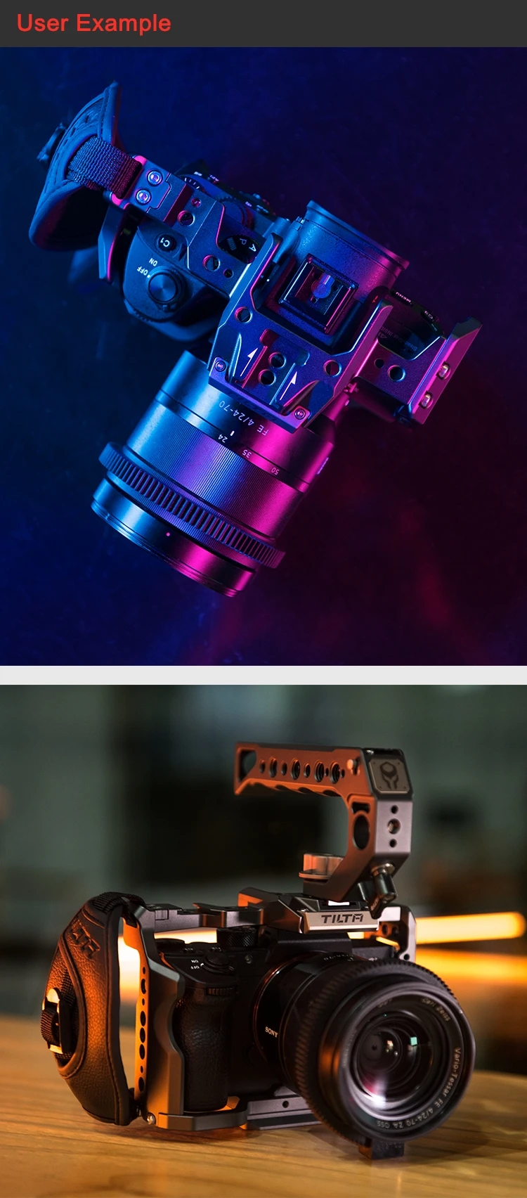 Tilta DSLR Камера клетка TA-T17-A-G TA-T17-C-G для sony A7 A9 A7III A7R3 A7M3 A7S3 sony A7/A9 серии w/фокусная ручка A7 iii клетка
