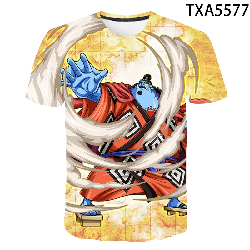 

New Fashion Cartoon Anime 3D Printed T Shirt Summer Style Men Women Children Streetwear Short Sleeve Boy Girl Kids Casual Tops