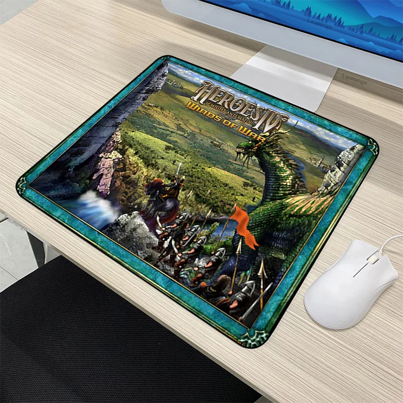 

Small Heroes of Might and Magic Mouse Pad Pc Gamer Computer Keyboard Carpet Varmilo Laptop Desk Mat LOL CSGO Dywan Cute Mousepad