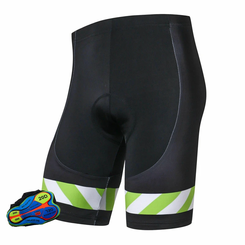 

2021 New Style Men Mountain Bike Sports Pants Sun Protection Breathable Cycling Shorts With Gel 20D Padding Bicycle Tights