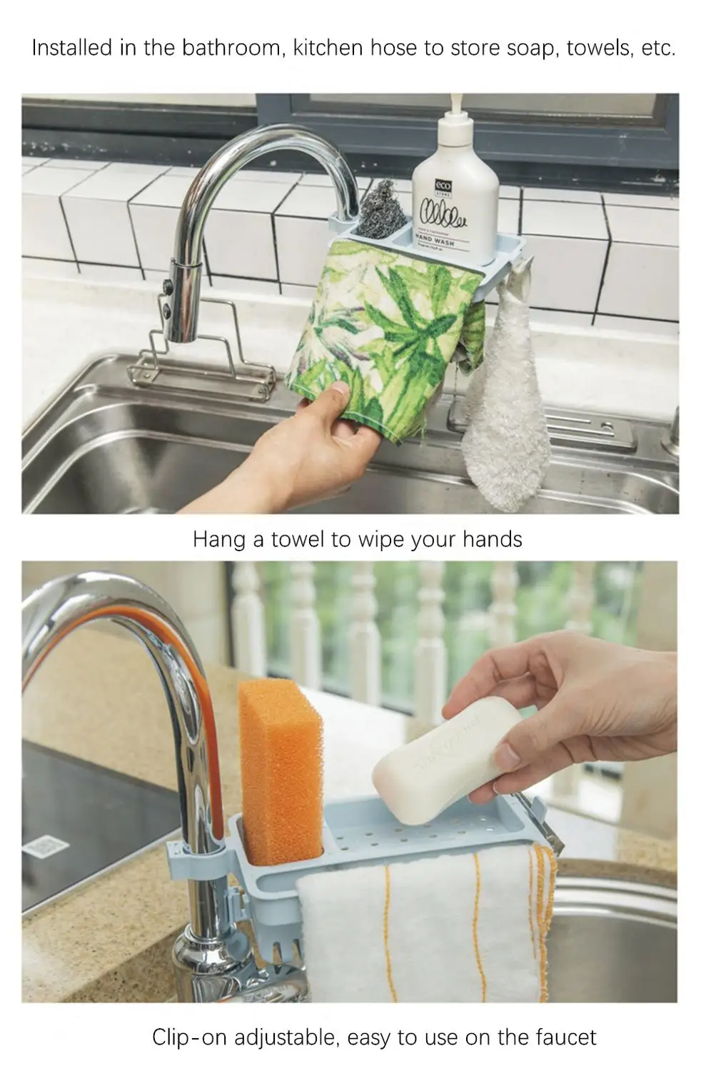 Многофункциональный Кухня Раковина кран дренажная стойка жидкого мыла или