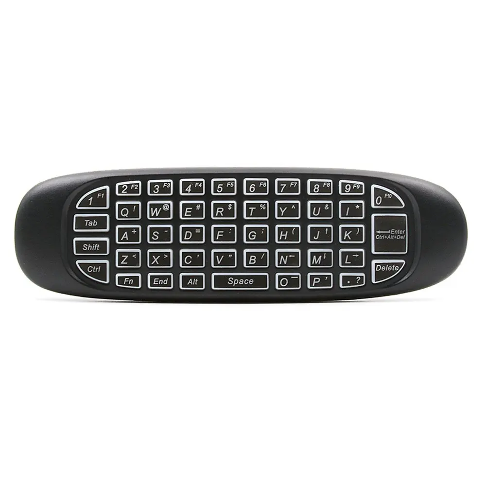 2.4G Air Mouse Wireless 6-Axis Keyboard Remote Control Motion Sense Backlight For Mini Pc Smart Tv Android Box Project |