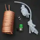 Погружной охладитель сусла в металлической катушке, медный охладитель пивавина, теплообменник, машина для приготовления пива и пива в домашних условиях