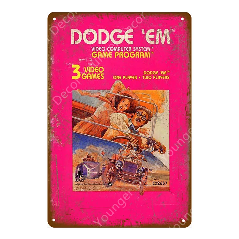 YD8089BI Кино, комикс, видео игра, Yoys Poster Play Gaming, металлические знаки, геймерская наклейка на стену для паба, бара, клуба, домашний декор, мультяшная доска, YI-162 - Цвет: YD8089BI