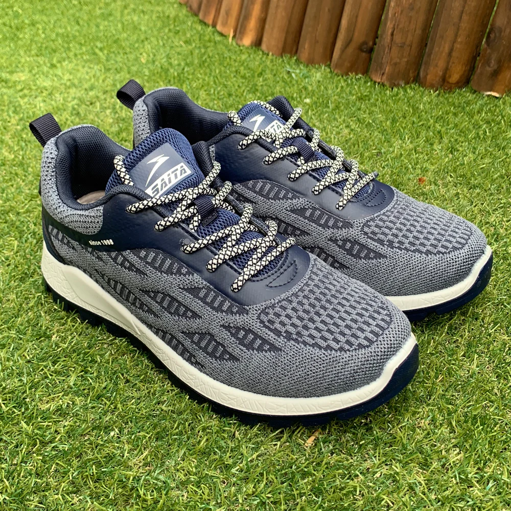 

Saitarun уличная водонепроницаемая обувь для мужчин с двойной подошвой, износостойкие Нескользящие мужские кроссовки, Повседневные Дышащие Уд...