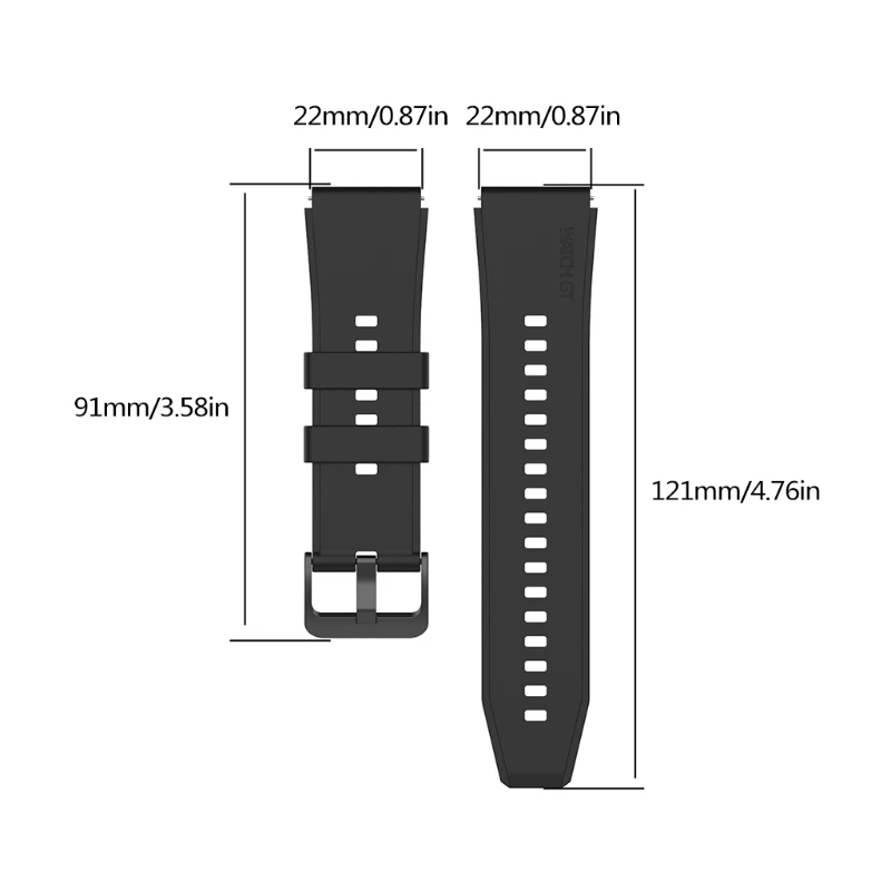 

22mm Band Sport Watch band Wristband Replacement for huawei-Watch Gt2 Pro