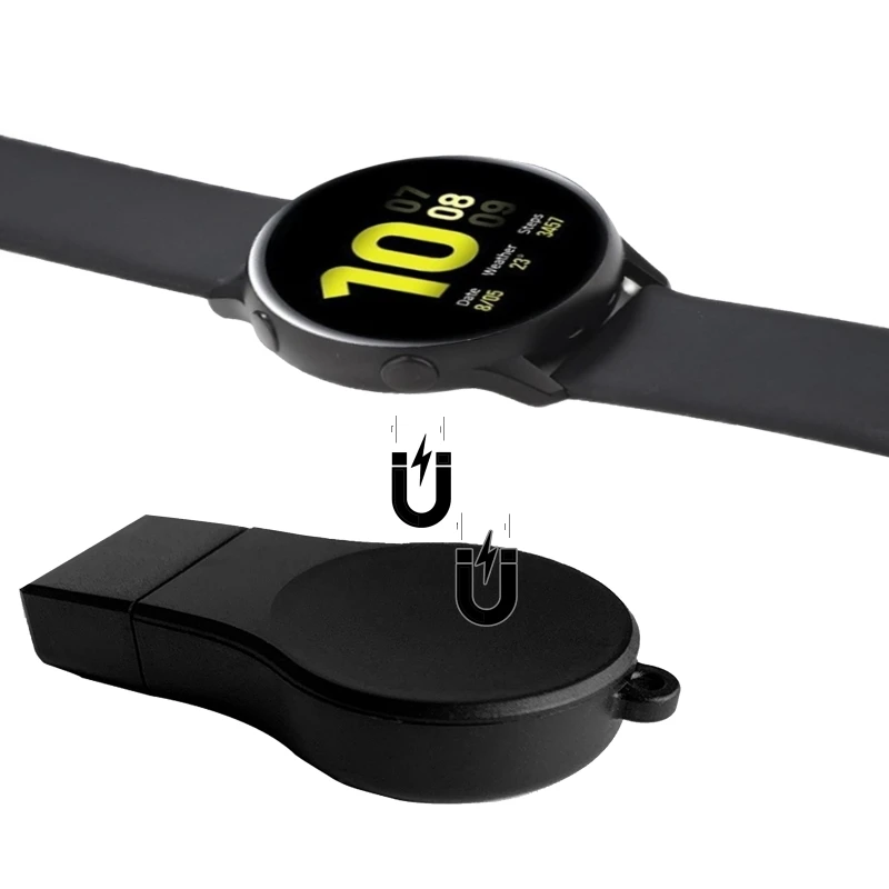 

Новинка 2022, зарядное устройство USB для Samsung Watch для galaxy Watch 46/42 мм, зарядное устройство USB для samsung Active 2/1, дорожная зарядка
