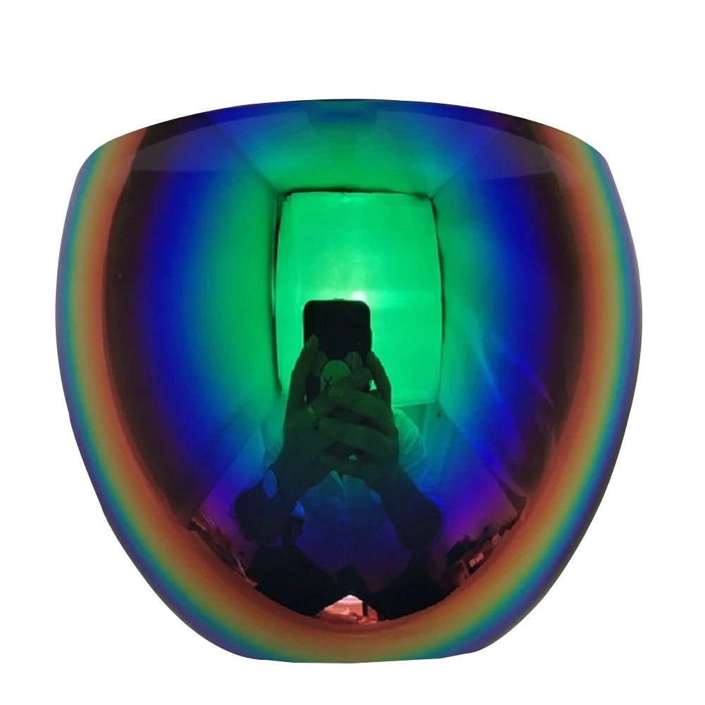 Прозрачные круглые защитные очки HD солнцезащитные мужские для лица