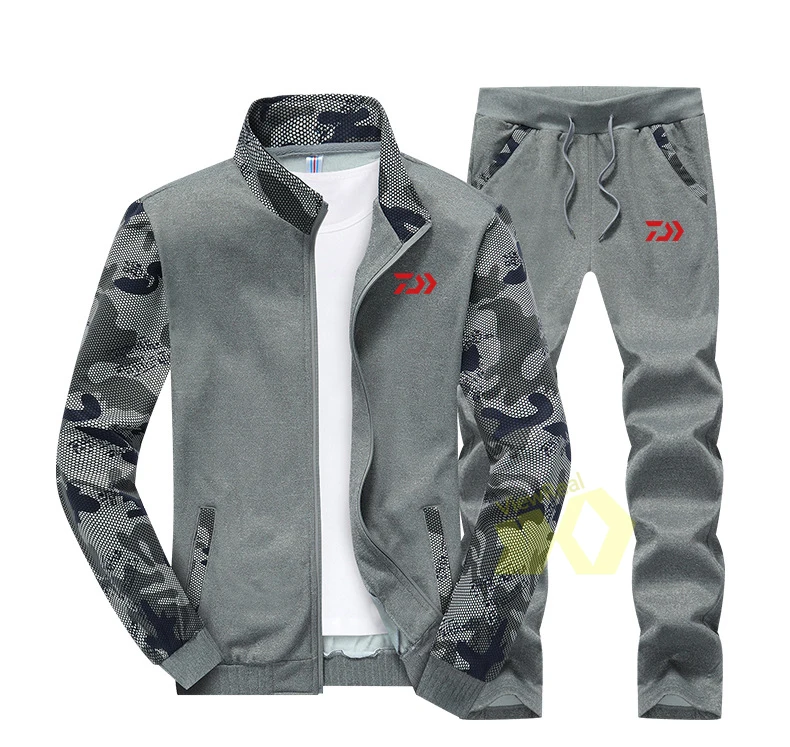 Камуфляжный рыболовный костюм для мужчин Daiwa демисезонная уличная спортивная