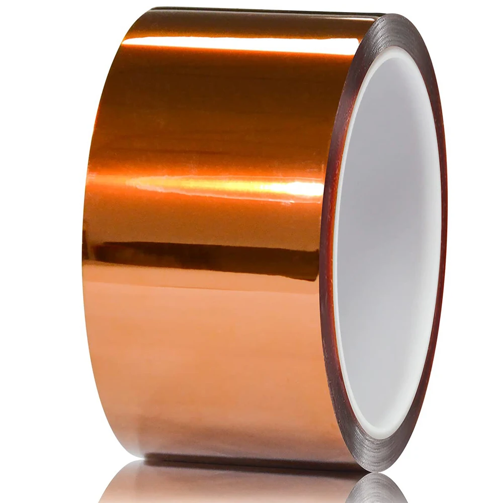 

High Temperature Heat Resistant Tape 50MM Width Polyimide Film Adhesive Insulation Tape to Protect CPU 3D Printer Work Surface