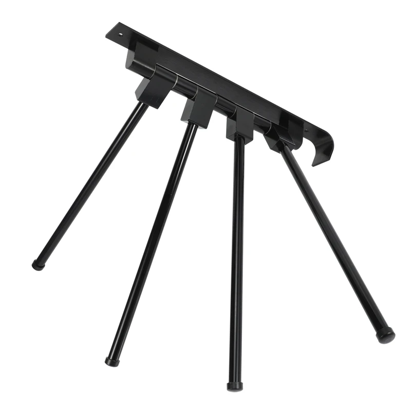 

Swivel Towel Bar Space Aluminum 4 Arms Rotate Bathroom Towels Hanging Independent and Clean Piano Paint Technology
