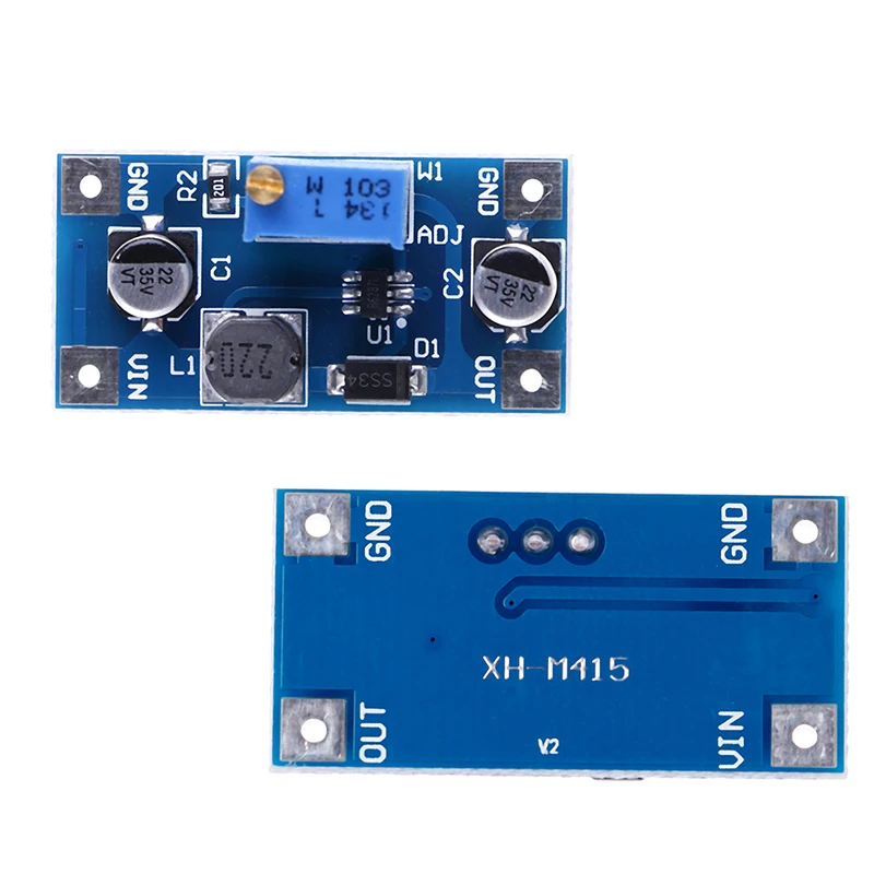 One /2/5pcs DC 2-24V 2A DC-DC Boost Step Up Volt Converter Power Supply 2V-24V To 3V 5V 6V 9V 12V 19V | Обустройство дома