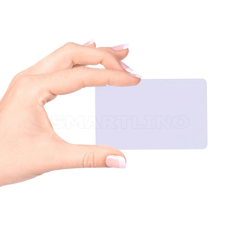 TK4100 белая ПВХ смарт-карта пластиковая EM4100 пассивная RFID-карта 125 кгц для системы