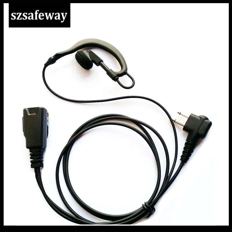 Двухсторонняя радиосвязь наушники гарнитура двухсторонняя для Motorola walkie taklie gp300