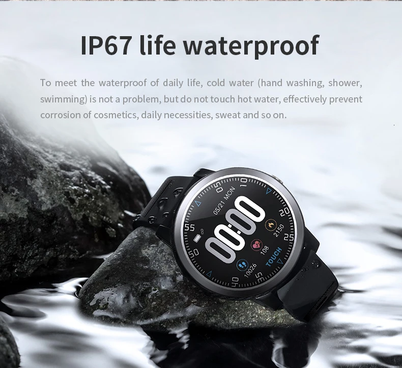 Mjuniu E101 Bluetooth Смарт-часы ЭКГ Ppg двойной монитор сердечного ритма спортивные водонепроницаемые Смарт-часы фитнес-трекер Браслет