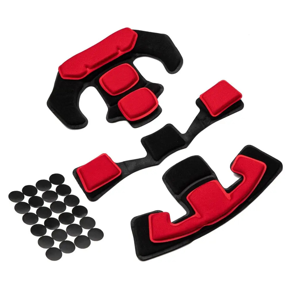 Memory Foam тактическая Подушка Замена страйкбол шлем колодки 33 шт./компл. подушки