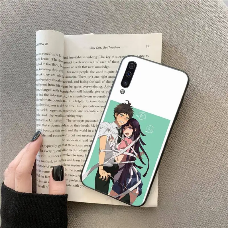 

Japanese Anime Naegi Makoto Phone Case For Samsung galaxy S 9 10 20 A 10 21 30 31 40 50 51 71 s note 20 j 4 2018 plus