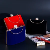 rhinstone women evening bag red color bag for women girls wedding clutches handbag 2019 party chain shoulder bag bolsas mujer
