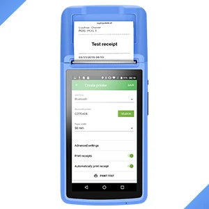 Android 6,0 NFC PDA POS чековый Bluetooth принтер PDA термальный принтер 58 мм ручной pos-терминал wifi Bluetooth 3g PDA