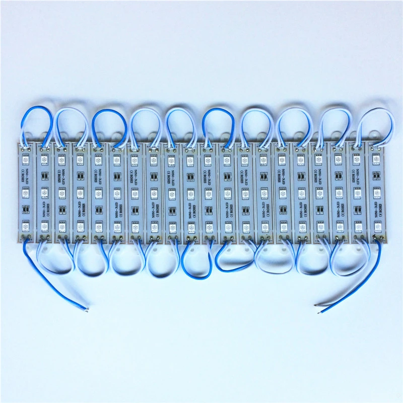 DC12V SMD5050 3-LEDs модули RGB розовый белый зеленый красный желтый синий светодиодные
