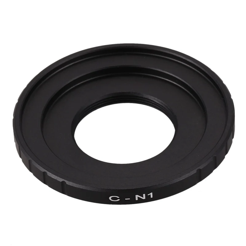 Черный 16 мм C-Mount Cine Movie lens для Nikon 1 Mount J1 V1 J2 V2 J3 V3 J4 Camera Lens Adapter Ring C-N1 C-Nikon | Электроника