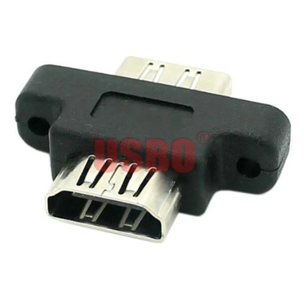 Высококачественный черно-белый Удлинительный Шнур Micro Mini HDMI разъем адаптера HD