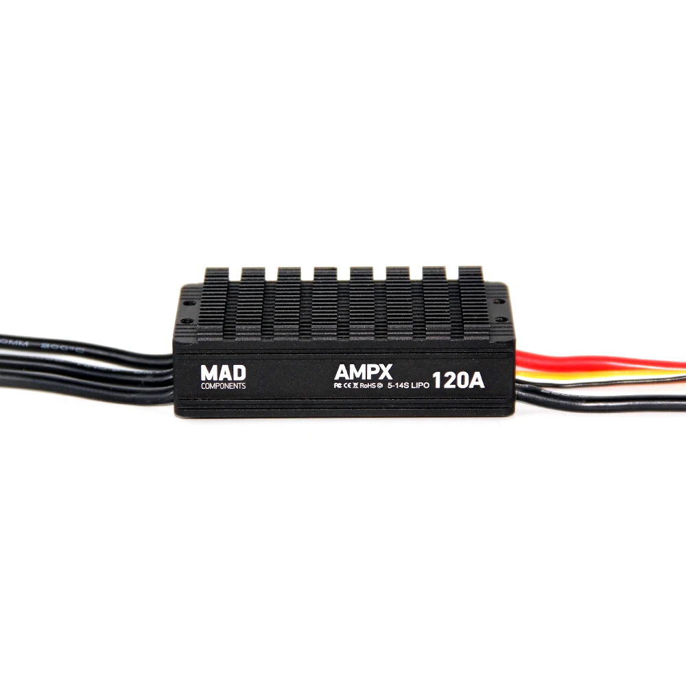 Бесщеточные дроны MAD AMPX ESC 120A 5-14S для сельского хозяйства Квадрокоптер гексоптер