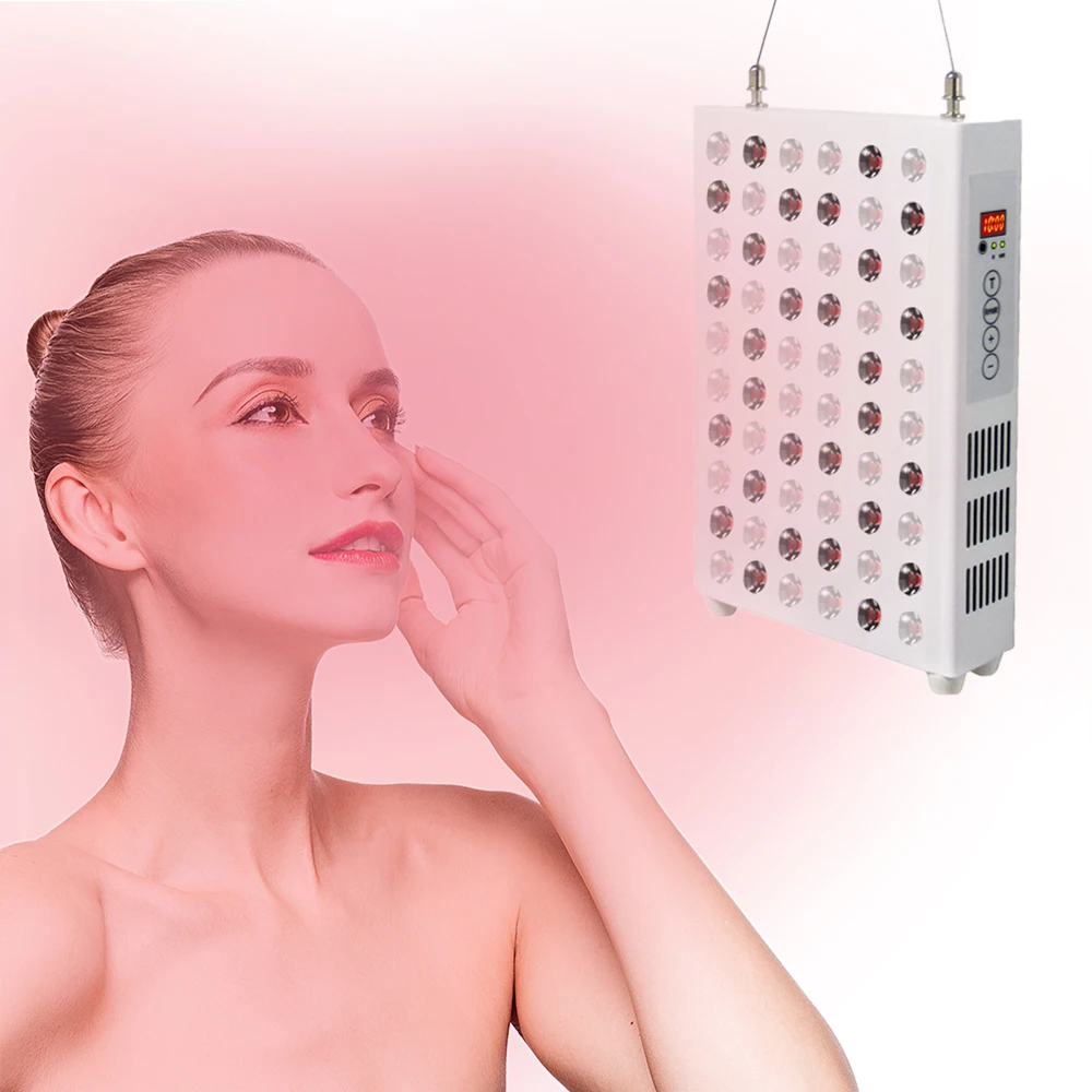 Portable 850nm 660nm led red physiotherapy lamp TL100 led facial phototherapy instrument for skin rejuvenation
