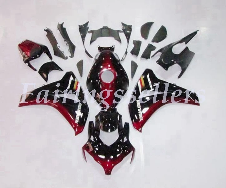 Инъекций Новый ABS Полный обтекатели комплект Подходит для HONDA CBR1000RR 2008 2009 2010 2011 08-11