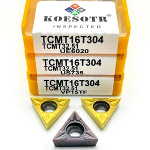 Токарный инструмент TCMT16T304, твердосплавное лезвие TCMT16T308 VP15TF UE6020, для токарных станков с ЧПУ, может быть индексирован TCMT 16T304, режущий инструмент