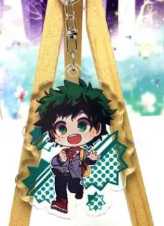 Мой герой academic фигурка игрушка акриловый брелок мидория изуку Bakugou катсуки Todoroki Shoto симпатичный брелок для мальчиков - Цвет: B5