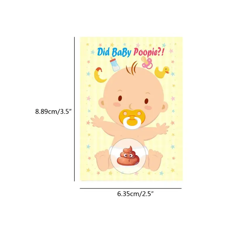 Игра Baby Shower с защитой от царапин лотерейный билет карты из рафии пол нейтральная