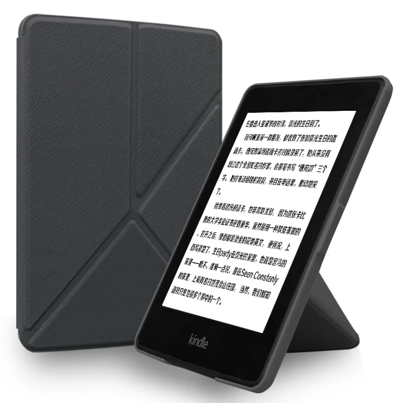 Магнитный чехол для kindle paperwhite 4 Smart Cover книжка из искусственной кожи с подставкой