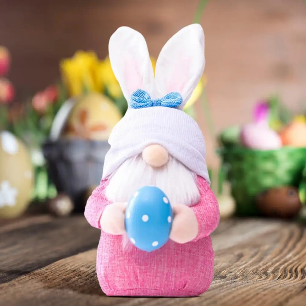 Пасхальные гномы украшения ручной работы Пасхальный кролик гном мистер и миссис